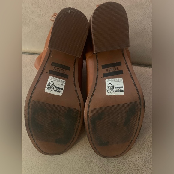 Toms Women’s Caramel Tassel Zip Carpe Diem Ankle Boots - Size 7 - Picture 7 of 10